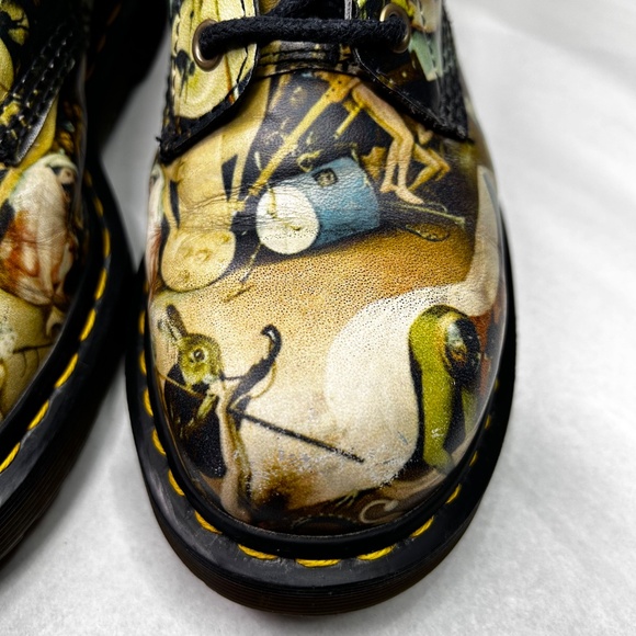 Dr. Martens Hieronymus Bosch' "Garden of Earthly Delights" Hell Boots, Size US 7 - Picture 8 of 10